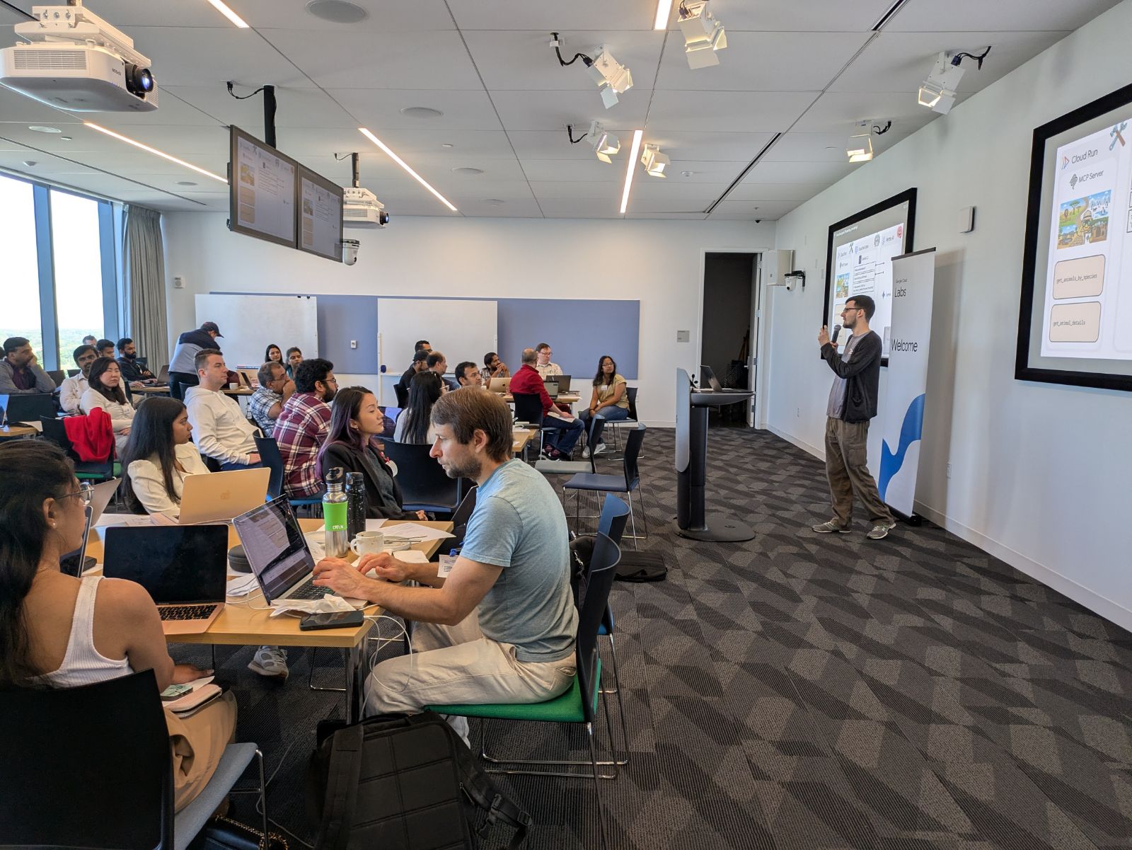 Presenting a workshop on agentic development