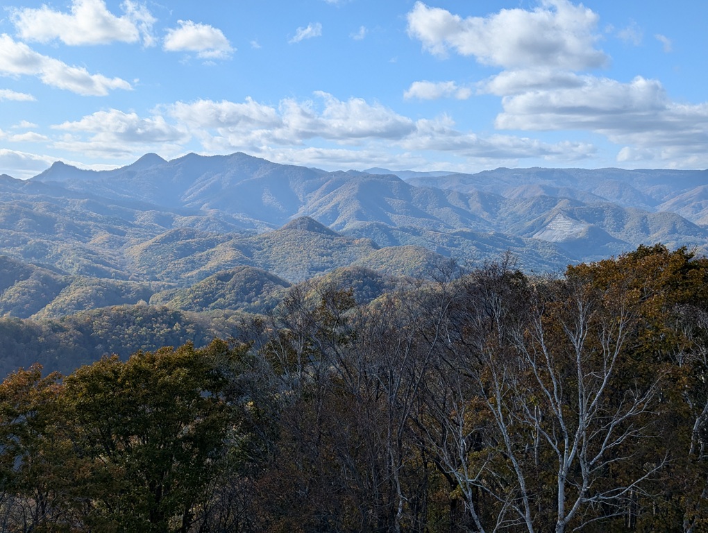 Views atop Mount Moiwa outside Sapporo